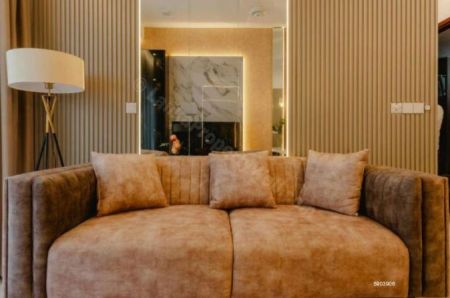 Bedroom - 2 bedrooms fully furnished apartment at Trizen Colombo 2 rent 