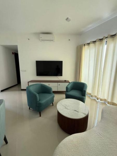 Living Room - Tri-Zen - 03 Bedroom Furnished Apartment for Rent in Colombo 02 (A4993)-RENTED