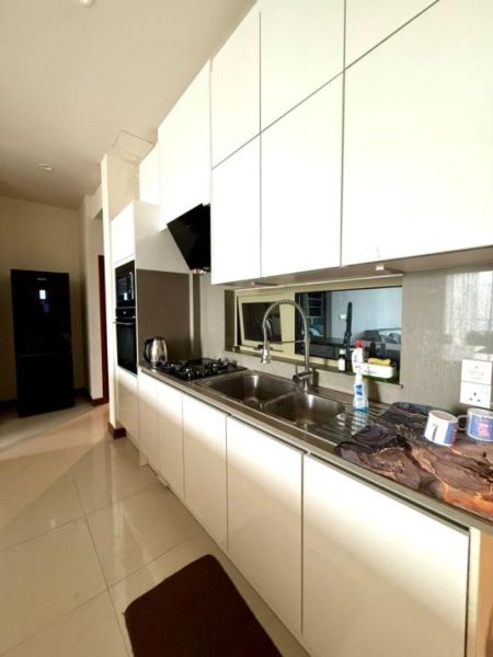 Kitchen - prime Grand 3 bedrooms furnished apartment rent - Colombo 7