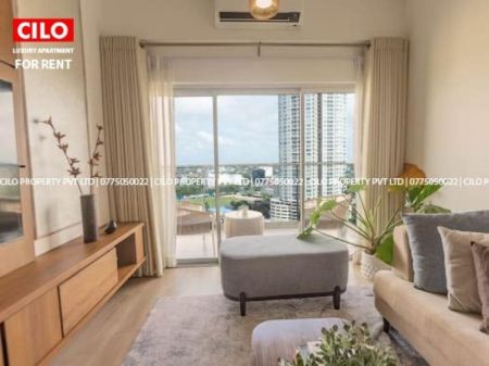 Living Room - Iconic Galaxy 3 bedrooms nicely designed furnished apartment for rent - Rajajgiriya