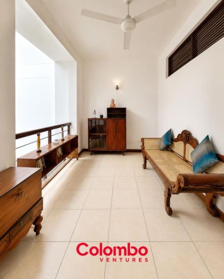 Living Room - RARE DEAL!  - 5 Room Chelsea Gardens 4176 sqft House on 7.45 perch Land for SALE - bordering Colombo 7 Colpetty 