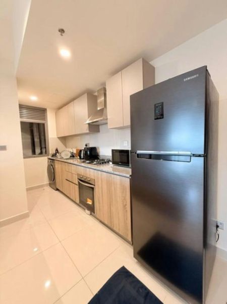 Kitchen - Aquaria - 02 Bedroom Semi Furnished Apartment for Sale in Colombo 05 (A3882)