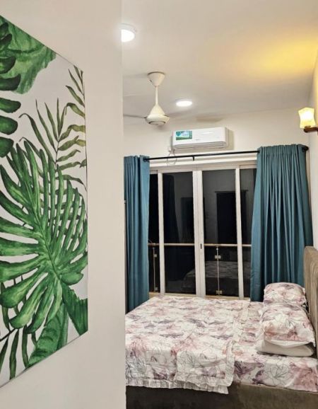 Bedroom - Ref(P-RAF-882)Fully Furnished 3-Bedroom Sea View Apartment for Rent – Mount Lavinia