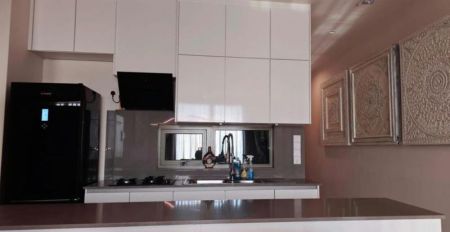 Kitchen -  The Grand - 02 Bedroom Furnished Apartment for Rent in Colombo 07 (A6248)