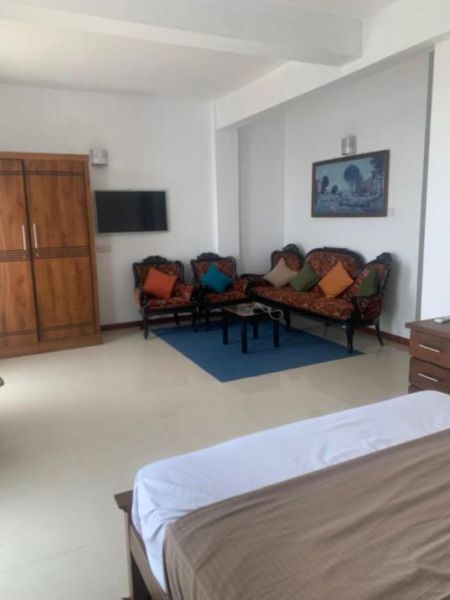 Living Room - Apartment For Rent in Colombo 06 