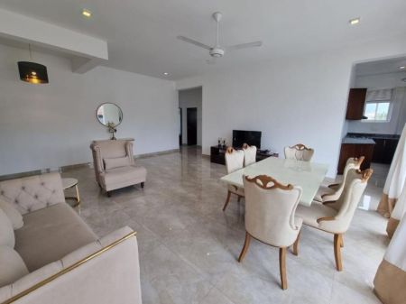 Living Room - Luxury 3-Bedroom Furnished Apartment for Rent in Colombo 07