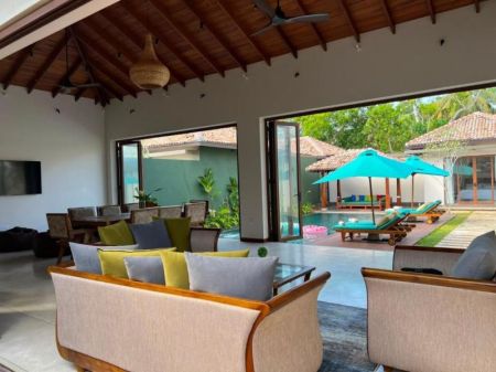 Living Room - 53 Perch Luxury Twin Villas for Sale in Thalpe | LKR 300 Mn (VL4790)