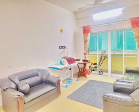 Living Room - Dehiwala Apartment For Sale (Sea side)