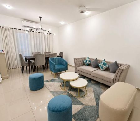 Living Room - Luxury Furnished Villa for Rent – Canterbury Golf Resort, Piliyandala