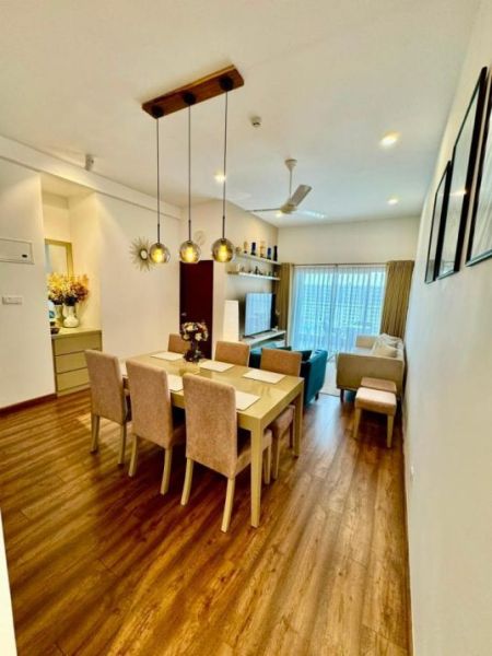 Dining room - Fully Furnished 2 Bedroom Apartment for Rent – Canterbury Golf Apartments, Kahatuduwa | LKR 200,000 / Month (EM145JS)
