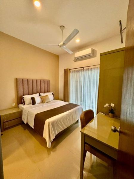 Bedroom - Fully Furnished 2 Bedroom Apartment for Rent – Canterbury Golf Apartments, Kahatuduwa | LKR 200,000 / Month (EM145JS)