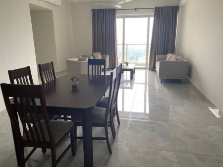 Dining room - 2 Bedroom Tastefully Furnished Apartment for Rent at Capital Heights Rajagiriya