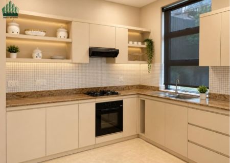 Kitchen - Luxury 4BR Residence with Rooftop Gym & Spacious Garden in Prime Park Road, Colombo 05