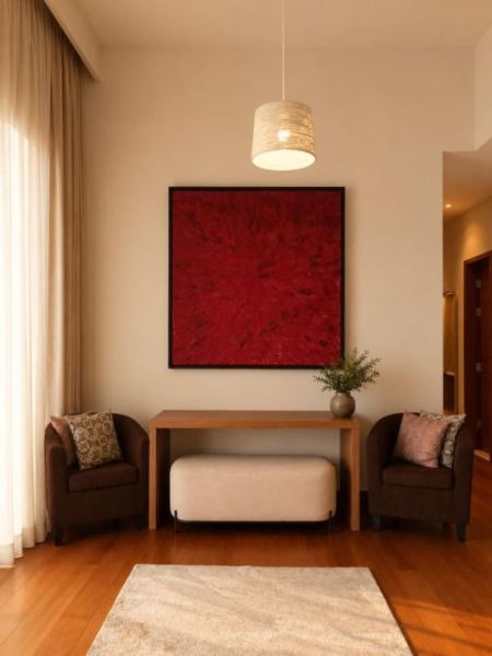 Bedroom - 2 BR Higher Floor Apartment for rent in Shangri-La l One Galle Face Residences
