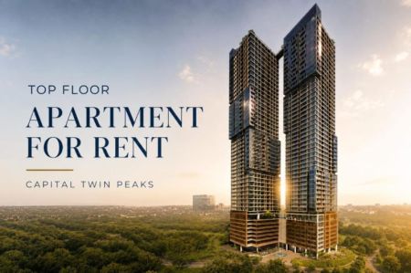 Exterior - 3 BR Apartment for rent in Colombo 2 - Capitol Twin Peaks Above 40th Floor