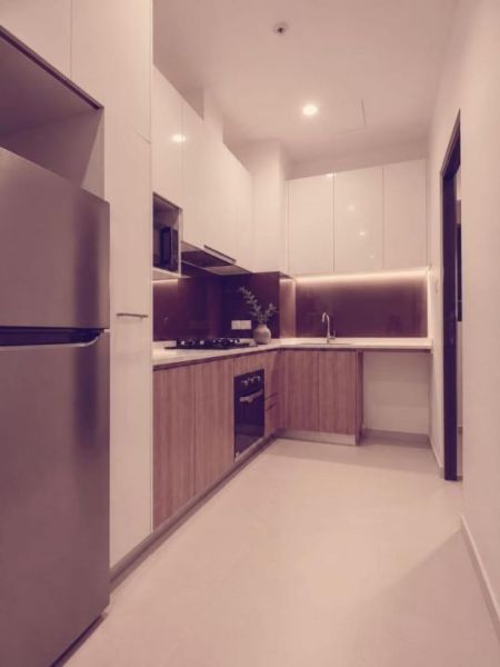 Kitchen - 3 BR Apartment for rent in Colombo 2 - Capitol Twin Peaks Above 40th Floor