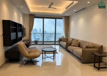 Living Room - Apartment For Rent – 606 The Address