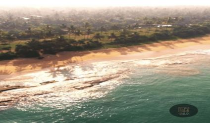 Beachfront land