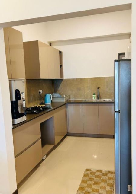 Kitchen - 3 Bedroom Fully Furnished Apartment for Sale - Piliyandala, Canterbury Garden | LKR 39 Million (EM926)
