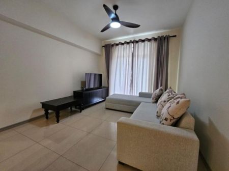 Living Room - Havelock City - 01 Bedroom Furnished Apartment for Rent in Colombo 05 (A1505)-RENTED