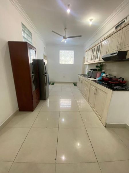 Kitchen - 3BHK  Fully Furnished Apartment Long-Term Rental in Colombo-05. (CSMP201)