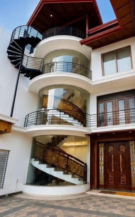 Exterior - Ref-(P-SUL-783) 🏡 Luxury 3-Storey Residence for Sale – COLOMBO 03