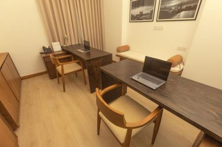 Dining room - Luxury 3 BR Apartment for rent in Rajagiriya 