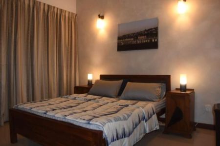 Bedroom - Fully Furnished 2 Bedroom Upstairs Unit for Rent at Mount Lavinia / LKR 315,000 (Negotiable) (EM226RN)