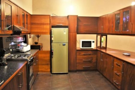 Kitchen - Fully Furnished 2 Bedroom Upstairs Unit for Rent at Mount Lavinia / LKR 315,000 (Negotiable) (EM226RN)
