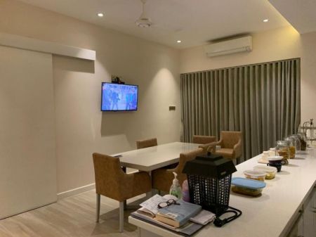 Living Room - Ultra-Luxury 4-Storey Residence with Rooftop Bar for Rent at Rajagiriya / LKR 2,000,000 (EM015MI)