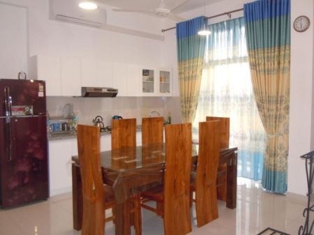 Dining room - 3 Bedroom Furnished Apartment for Rent - Ethul Kotte, 616 Prime Residencies | LKR 240,000 Per Month (EM932)