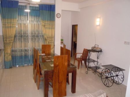 Dining room - 3 Bedroom Furnished Apartment for Rent - Ethul Kotte, 616 Prime Residencies | LKR 240,000 Per Month (EM932)