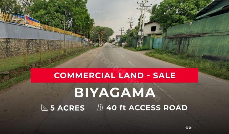 Biyagama Bare Land for sale/rent