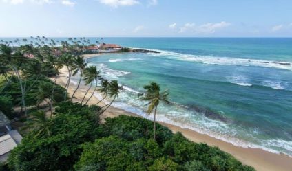 Beachfront land