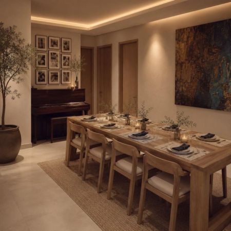 Dining room - Furnished Apartment for sale in Colombo 3 