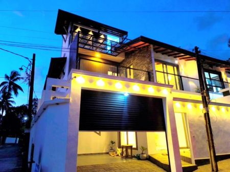 Exterior - Architecture Designed Luxury Two Story House For Sale In Malabe 