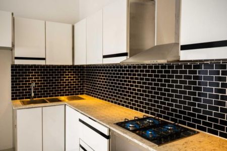 Kitchen - Brand New Fully Furnished 3 Bedroom Apartment for Rent at Ru Residence | LKR 350,000 per month (EM024SL)