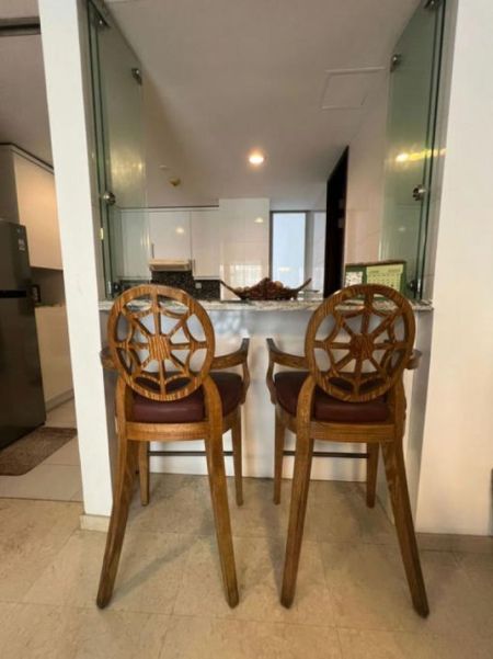 Dining room - The Emperor - 03 Bedroom Furnished Apartment for Rent in Colombo 03 (A5387)