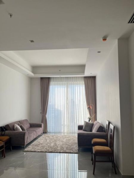 Living Room - Luxury 2 Bedroom Apartment for Rent – The 606, Colombo