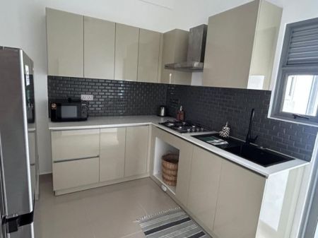 Kitchen - 2 Bedroom fully furnished Cressida Resort Apartment for rent in Athurugiriya at LKR 150,000