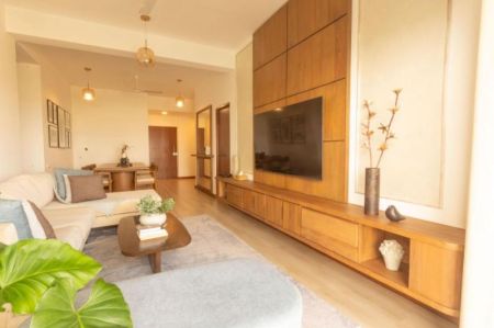 Living Room - 3 Bedroom Iconic Galaxy, Rajagiriya – Luxury Apartment for Rent