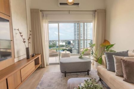 Living Room - 3 Bedroom Iconic Galaxy, Rajagiriya – Luxury Apartment for Rent