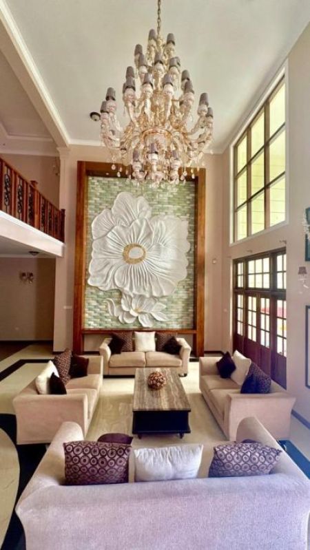 Living Room - Luxury 3-Storey House for Sale in Makola | LKR 380 Million (HS4806)
