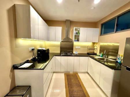 Kitchen - Oceanfront Condominium - Galle 3 Bed For Sale