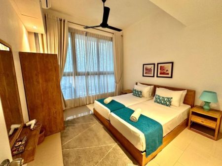 Bedroom - Oceanfront Condominium - Galle 3 Bed For Sale