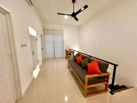 Living Room - Oceanfront Condominium - Galle 3 Bed For Sale