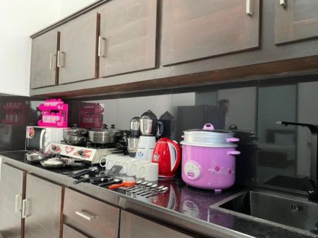 Kitchen - Long-Term Rental – Fully Furnished 2-Bedroom Apartment in Dehiwala (Property Code: CSMG0F)