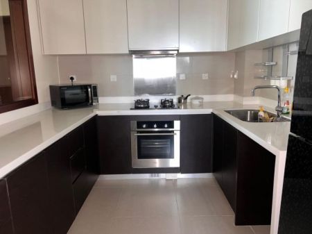 Kitchen - Luxury 2-Bedroom Sea View Apartment for Sale – Cinnamon Life Residences