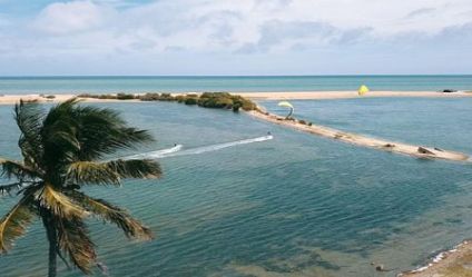 Beachfront land