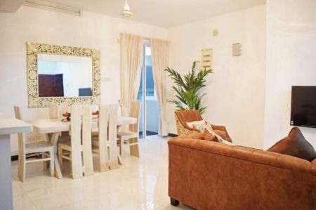 Living Room - Mount Lavinia - Apartment (Fully Furnished) - for RENT - LKR 270000/- (USD 875)